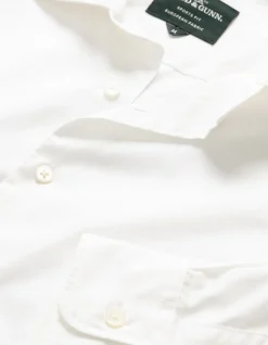 FRESHFORD LONG SLEEVE SPORTS FIT SHIRT - SNOW