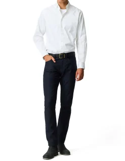 FRESHFORD LONG SLEEVE SPORTS FIT SHIRT - SNOW
