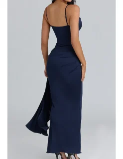 FREYA MAXI DRESS WITH OPTIONAL NECK SCARF