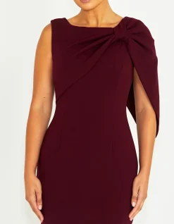 FREYA MERLOT DRESS