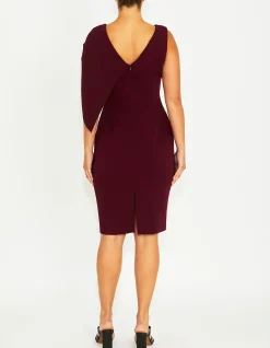 FREYA MERLOT DRESS