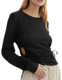 Freya Top with Cut-Out Details