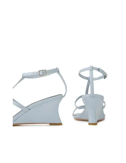 Friyah Curved Wedge Strappy Sandals