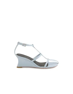 Friyah Curved Wedge Strappy Sandals