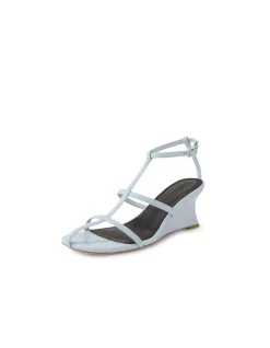 Friyah Curved Wedge Strappy Sandals