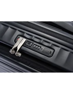 Frontec 54cm Expandable Small Carry-On Suitcase Black