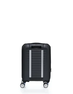 Frontec 54cm Expandable Small Carry-On Suitcase Black
