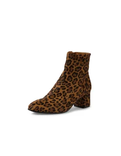 Fryes Mid Block Heel Ankle Boots