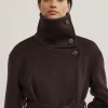 Funnel Neck Coat