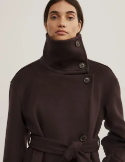 Funnel Neck Coat