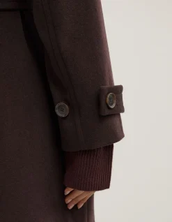 Funnel Neck Coat