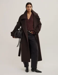 Funnel Neck Coat