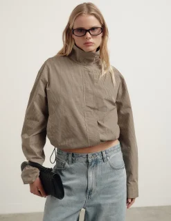 Funnel Zip Through Jacket