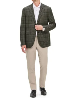GABARDINE & CASHMERE STRETCH 5 POCKET TROUSER