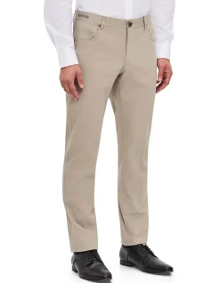 GABARDINE & CASHMERE STRETCH 5 POCKET TROUSER