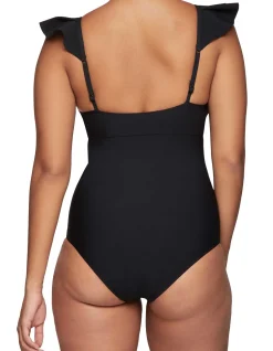 Gabriella D+ Cup Ruffle Underwire One Piece Swimsuit