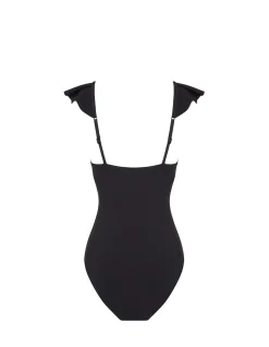 Gabriella D+ Cup Ruffle Underwire One Piece Swimsuit