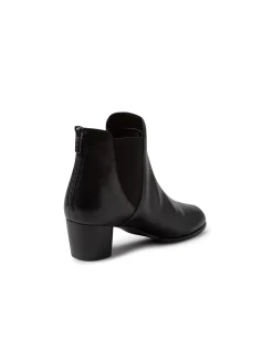 Gadore W Black Leather Chelsea Boots