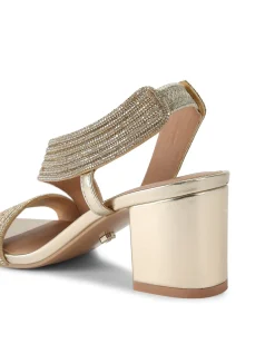 Gala Block Jewel 60 Leather Heel