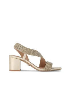 Gala Block Jewel 60 Leather Heel