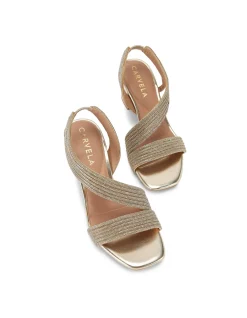 Gala Block Jewel 60 Leather Heel