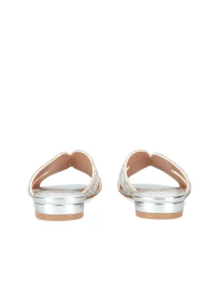 Gala Jewel Leather Mule Sandal