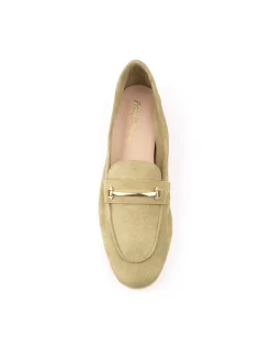 GALINA LOAFER WITH GOLD TRIM