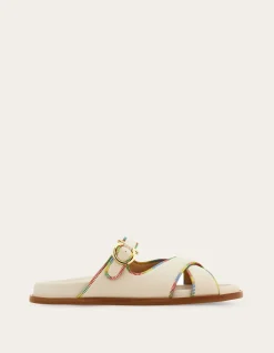 GANCINI ORNAMENT FLAT SANDAL