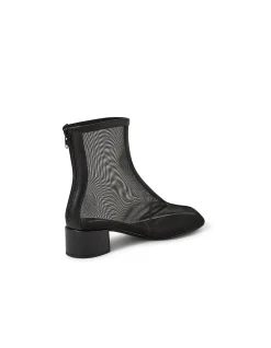 GARNIR MO BLACK MESH LEATHER