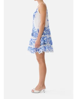 GATHER WAIST SHORT DRESS