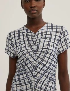 Gather Mesh Dress