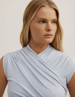 Gather Wrap Bodysuit