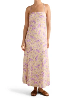 GEORGINA STRAPPY MIDI DRESS