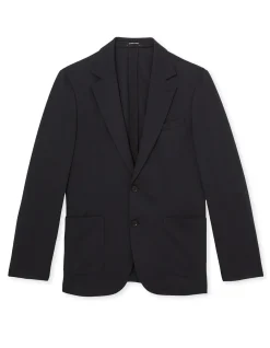 GERRARD 2B SB NOTCH TEXTURED JERSEY SUIT JACKET