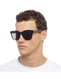 GG0417SK BLACK D-FRAME SUNGLASSES