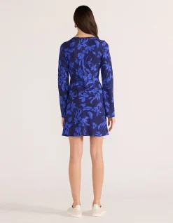 GIANNA BIAS CUT-OUT MINI DRESS