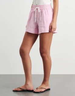GIGI LINEN PULL ON SHORT