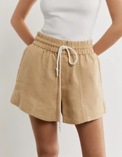 GIGI LINEN PULL ON SHORT