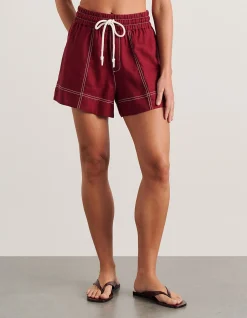 GIGI LINEN PULL ON SHORT