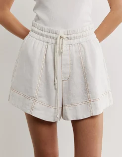 GIGI LINEN PULL ON SHORT