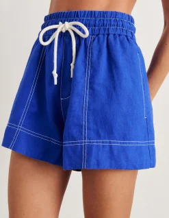 GIGI LINEN PULL ON SHORT