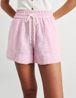 GIGI LINEN PULL ON SHORT