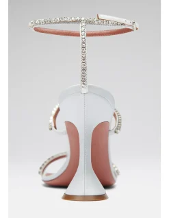 GILDA SANDAL 95 CL HEEL WITH CRYSTALS LEATHER