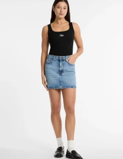 Gj Cla Short Sleeve Ic Mini Skirt
