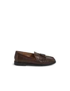 GLAYNN Tassel Leather Loafers