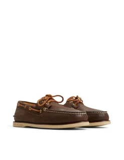GOLD A/O 2-EYE BOAT SHOE