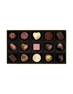 GOLD COLLECTION CHOCOLATE GIFT BOX 15 PIECES/174G
