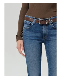 Goldie Kick Flare Mid Rise Flared Jeans