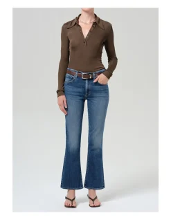 Goldie Kick Flare Mid Rise Flared Jeans
