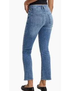 Good Legs Sculpting Mid Rise Straight Jeans 70 cm